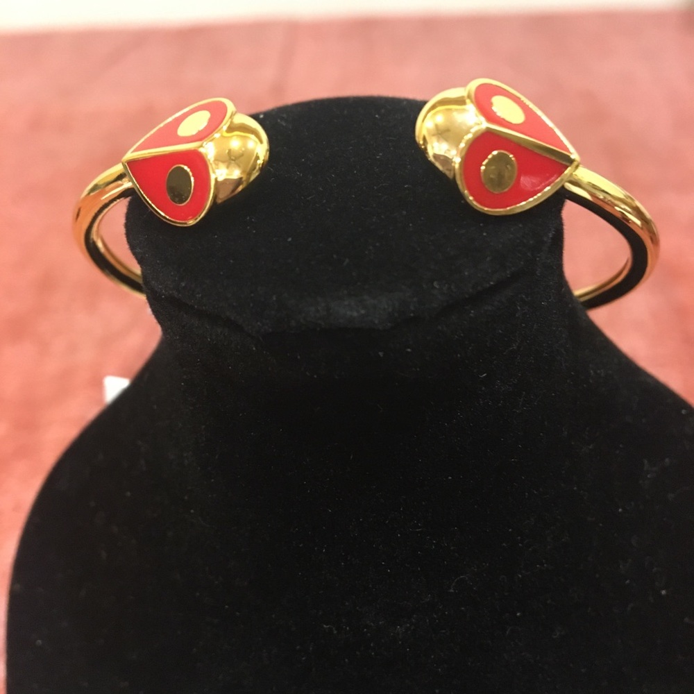 NWT Kate Spade ♠️ Animal Party flex cuff bracelet